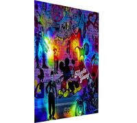 Magic Canvas Art Micky & Minnie Mouse Pop Art Impression sur toile 1 pièce Impression sur toile de qualité supérieure - B8252 - Matériau : toile - Dimensions : 40 x 30 cm