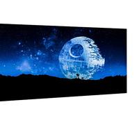 Magic Canvas Art - Tableau Star Wars Death Star Film Impression sur toile 1 pièce Impression d'art de haute qualité peintures murales modernes Décoration murale Design Image murale - A3702, dimensions