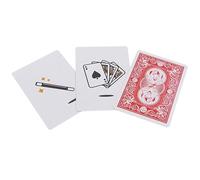Magic Card Trick Set - Your Choice Mind Prediction Game, Accessoire Magique Interactif, Papier 6,3 x 8,8 cm, 9 g