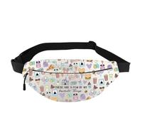 Magic Castle Sac banane pour les vacances en famille, les fans de contes de fées, cadeau pour les amateurs de collations de souris, Thing Wb, Sacs banane