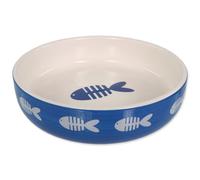 MAGIC CAT bol en céramique imprimé poisson bleu 13 cm 0.26 l