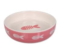 MAGIC CAT bol en céramique imprimé poisson rose 13 cm 0.26 l