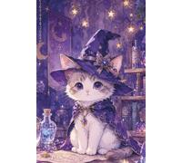 Magic Cat Notebook: 100-Page Lined Notebook for Writing, Notes, Journaling, and Daily Use