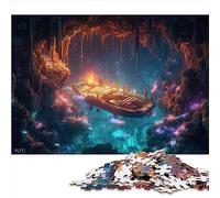 Magic Cave Puzzles de 1000 pièces pour Adultes et Enfants Puzzle en Bois pour Adultes et Enfants à partir de 12 Ans Puzzle 19,7 x 29,5 Pouces