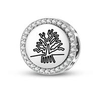 Magic Charms Argent sterling 925 Nazca Lines The Tree Bijoux Fit Bracelet Charme Ethnique Culturelle Symboles Cadeaux pour Femmes