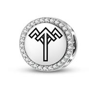 Magic Charms Argent sterling 925 Persan Tishtrya Tishtar Bijoux Fit Bracelet Charme Ethnique Culturelle Symboles Cadeaux pour Femmes