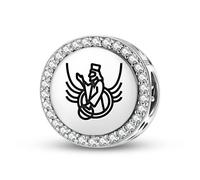 Magic Charms Argent sterling 925 Persian Ahura Mazda Bijoux Fit Bracelet Charme Ethnique Culturelle Symboles Cadeaux pour Femmes