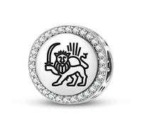 Magic Charms Argent sterling 925 Persian Hvare khshaeta Bijoux Fit Bracelet Charme Ethnique Culturelle Symboles Cadeaux pour Femmes