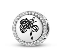 Magic Charms Argent sterling 925 Roman Empire Fig Ficus Ruminalis Bijoux Fit Bracelet Charme Symbole ethnique culturel Cadeaux pour femmes