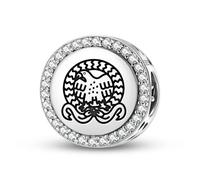 Magic Charms Argent sterling 925 Roman Empire Roman Eagle Bijoux Fit Bracelet Charme Ethnique Culturelle Symboles Cadeaux pour Femmes