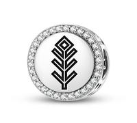 Magic Charms Argent sterling 925 Turc Hayat Agaci - Arbre de vie - Bijoux Fit Bracelet Charme Ethnique Culturelle Symboles Cadeaux pour Femmes