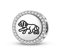 Magic Charms Bracelet en argent sterling 925 - Symbole ethnique et culturel - Cadeau pour femme