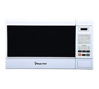 Magic Chef MCM1310W Comptoir 36.8L 1000W Noir, Blanc micro-onde - Micro-ondes (Comptoir, 36,8 L, 1000 W, Tactil, Noir, Blanc, Bouton)