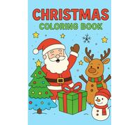 Magic Christmas Coloring Book for Kids: 30 Adorable Holiday Coloring Pages: Santa Claus, Gnomes, Reindeer, Cute Animals, Christmas Tree, and Presents for Hours of Festive Fun