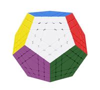 Magic Cube - 12 Pièces Latérales Dodécaedron Speed Cube Puzzle | Jouet De Jeu De Cerveau Créatif Éducatif Pour Adultes, Défi De Compétence Logique Jouet Spinner, Cadeau D'