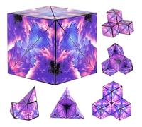 Magic Cube Puzzle, 3D Puzzle Cube, Cube Magique étoile, Speed Cube, Jouet Cube Infini Mini Jouets Sensoriels Outil de Soulagement