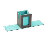 Magic Deck Box avec affichage MTG Commander, boîte pour cartes pour plus de 100 cartes à collectionner, boîte d'affichage de cartes à collectionner, en cuir, boîte de rangement pour cartes (non
