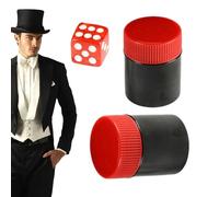 Magic Dice Trick Prop - Magic Stage Illusions Dice Cube classique Trick Magic Tricks Magic Dice Kit complet Magic Dice Trick Kit complet Magic Game Dice Toy, Dice Magic Scène Illusion Accessoires