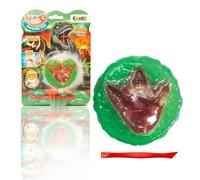 MAGIC DOUGH Digging Fun Dino - Kit pâte à modeler avec fouille fossile et bracelet dinosaure à créer - Activité éducative dès 5 ans