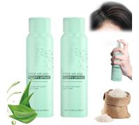Magic Dry Hair Spray, Oil-Control Fluffy Volume Lift Hair Spray, Fluffy Volumizing Hair Spray for Fine Hair, Hair Root Lift Spray, Long Lasting Refreshing Washing Free (2 Bottle)