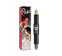 Magic Duo Highlight and Contour - Medium by Rude Cosmetics for Women - 2 x 0.15 oz Highlight and Contour