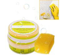 Magic Eco-Friendly Cleaning Stone, 2024 New Clean-it! - Your All-Natural Multi-Purpose Cleaning Stone, Cleaning Pebble Stone, Multi-Purpose Cleaning Product for Bathroom, Kitchen (1PCS)