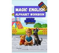 Magic English Alphabet Workbook: Make ABCs a fun adventure with this interactive, colorful worksheet your learners will love!