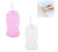 Magic Exfoliating Bath Sponge 3D, Magic Super Soft Exfoliating Bath Sponge, Remover Dead Skin, Skin Friendly and Reusable for Adults Children Women and Men (2Pcs-b)