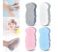 Magic Exfoliating Bath Sponge, 3D Super Soft Bath Sponges for Shower Exfoliating, Exfoliating Body Sponge for Children Women, Reusable, for Face & Body Skin