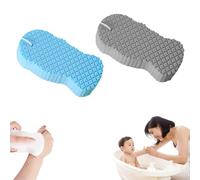 Magic Exfoliating Bath Sponge 3D Super Soft, Exfoliating Bath Sponge Remover Dead Skin Gentle for Face & Body Skin, Resuable, for Adults Children (2PCS-B)