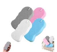 Magic Exfoliating Bath Sponge, 3D Super Soft Exfoliating Bath Sponge, Skin Friendly and Reusable for Adults Children, for Body, for Face & Body Skin (8 Pcs)