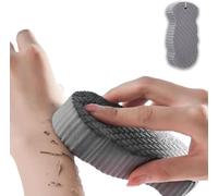 Magic Exfoliating Bath Sponge, 3D Super Soft Exfoliating Bath Sponge, Skin Friendly & Reusable, Remover Dead Skin for All Skin Types (Gray)