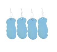 Magic Exfoliating Bath Sponge,3D Super Soft Sponge, Removes Dead Skin and Impurities from Body - Great for Adults Children (Blue)