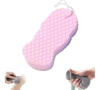 Magic Exfoliating Bath Sponge, Super Soft Exfoliating Bath Sponge, Remover Dead Skin, Unisex (Pink)