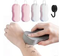 Magic Exfoliating Bath Sponge Super Soft, Exfoliating Sponges for Body, ExfoliatingBody Scrubber Sponge, Removes Dead Skin and Impurities from Body (#9)