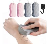 Magic Exfoliating Bath Sponge Super Soft, Exfoliating Sponges for Body, ExfoliatingBody Scrubber Sponge, Removes Dead Skin and Impurities from Body (#10)