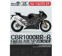 Honda Cbr1000rr-r Fireblade Sp Noire Prépeinte 1:9 Magic Factory 1405, Moto Ultr