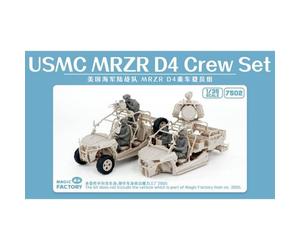 Magic Factory - Usmc Mrzr D4 Crew Setmaquette Figurine Usmc Mrzr D4 Crew Set Magic Factory7502 1:35 Figurine Miniature