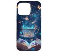 Magic Fantasy Thé Papillons Étoiles Cosmic Dream Coque pour iPhone 15 Pro Max
