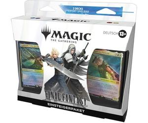 Magic Final Fantasy Boîte de débutant/paquet de démarrage (2 jeux prêts à jouer) - Jeu de cartes à collectionner en allemand dans son emballage d'origine
