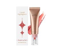 Magic Finish Mousse Blush Duo,Liquid High Gloss Powder Blusher Cream Moisturizing Easy To Push Away Non Fading Multifunctional Face Repairing High Gloss Powder Blusher Liquid (Raspberry red, 12ml)