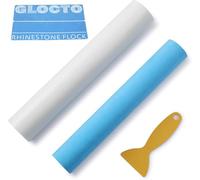 Magic Flock Plus pour modèle de strass Hotfix - Compatible avec machine de découpe Cameo et Cricut (30,5 x 0,9 m)