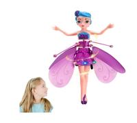 Magic Flying Fairy Princess Doll, Flying Fairy Toys for Girls, Sky Dancers Flying Dolls, Play Game RC Flying Toy, Mini Drone Indoor