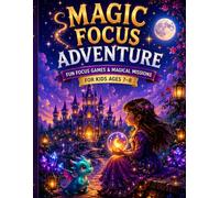 Magic Focus Adventure: Fun Games, Puzzles & Magical Missions for Kids Ages 7-8