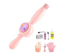 Magic Fog Bubble Wands - Rechargeable Interactive Toy with Colorful Lights,Mist Bubble Wands - for Holiday Birthday Party Age 3 and up Kids Outdoor Beach Summer