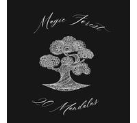 Magic Forest - Mandala Trees & Flowers Coloring Book for Adults: 20 Enchanted Nature Mandalas | Mindfulness, Stress Relief & Creative Calm | Meditative Coloring Book in 8.5 × 8.5 Inch Format