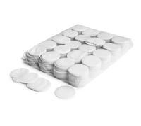 Magic FX confettis blanches rondes 55mm (1kg)