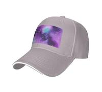 Magic Galaxy Sky Casquette de baseball à taille réglable pour ajouter du style au quotidien, Gris, taille unique