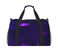 Magic Galaxy Sky Print Sac de voyage pliable imperméable léger avec bandoulière