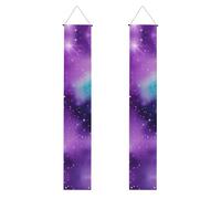 Magic Galaxy Sky Toile de fond Motif galaxie et ciel Violet